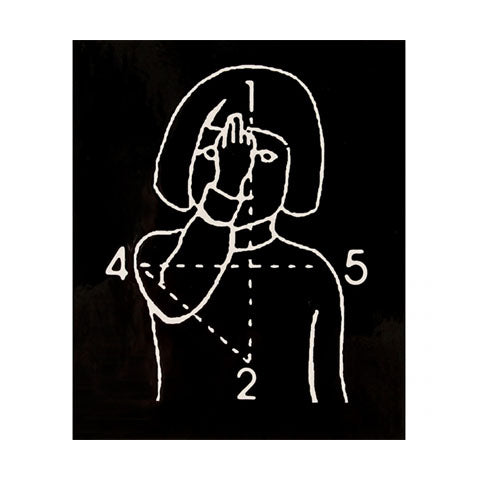 NUMBER EDITION 12:45 ANGEL STICKER