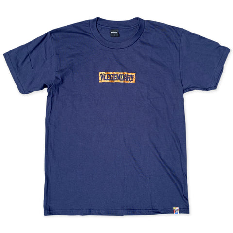 WL BAR LOGO COBBLE SHIRT NAVY