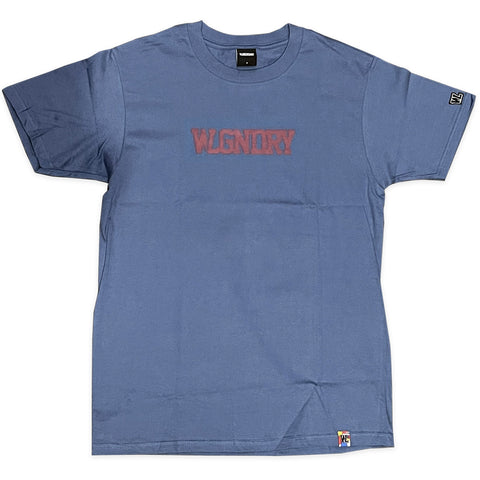 WL STUB LOGO SHIRT SLATE NAVY MAROON