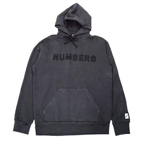 NUMBERS OUTLINE WOORDMARK HOOD