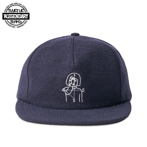 NUMBERS 12:45 ANGEL LEATHER STRAP WOOL
